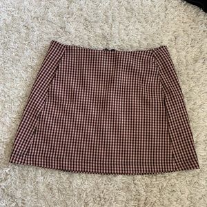 Urban Outfitters gingham skirt